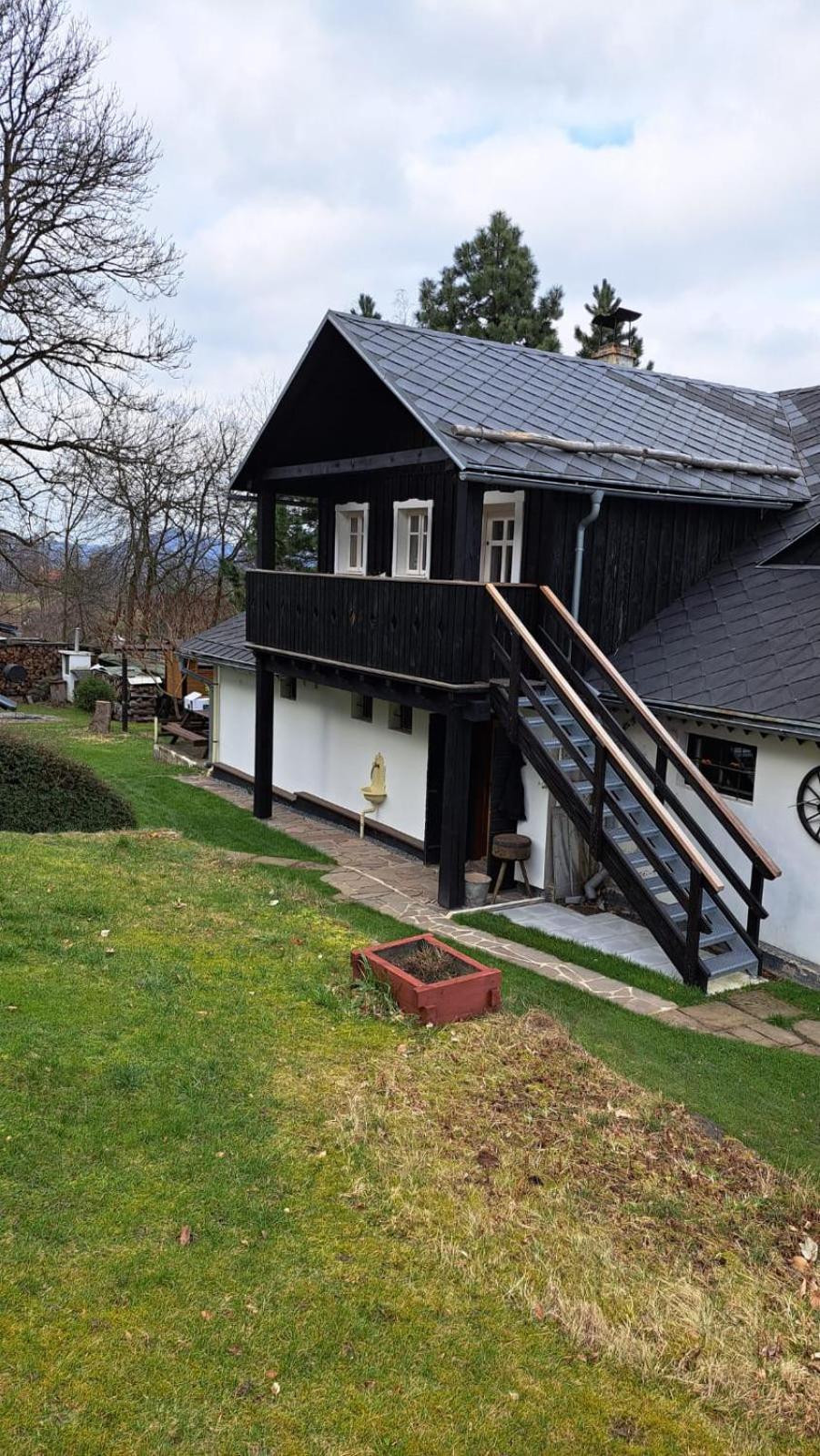 Penzion Pod Zeleznym Vrchem Chřibská Extérieur photo